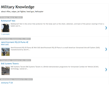 Tablet Screenshot of militaryknowledge.blogspot.com