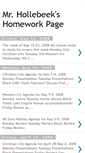 Mobile Screenshot of hollebeekhomework.blogspot.com
