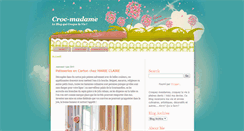 Desktop Screenshot of crocmadame.blogspot.com