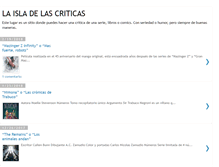 Tablet Screenshot of laisladelascriticas.blogspot.com