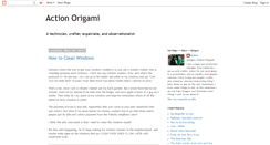 Desktop Screenshot of actionorigami.blogspot.com