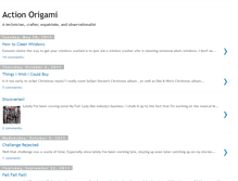 Tablet Screenshot of actionorigami.blogspot.com