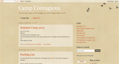 Desktop Screenshot of campcontagious.blogspot.com