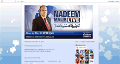 Desktop Screenshot of nadeemmalik.blogspot.com