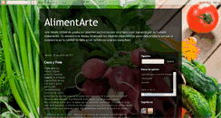 Desktop Screenshot of alimentarte-gourmet.blogspot.com