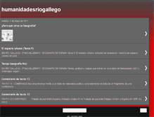 Tablet Screenshot of humanidadesriogallego.blogspot.com