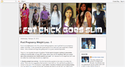 Desktop Screenshot of fatchicgoesslim.blogspot.com