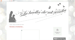 Desktop Screenshot of lahuellademisendero.blogspot.com
