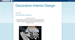 Desktop Screenshot of decoration-interior-design-andother.blogspot.com