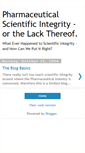 Mobile Screenshot of pharmaceutical-scientific-integrity.blogspot.com