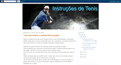 Desktop Screenshot of instrucoesdetenis.blogspot.com