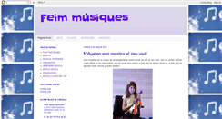 Desktop Screenshot of feimmusiques.blogspot.com