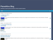 Tablet Screenshot of planetaativo.blogspot.com