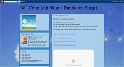 Desktop Screenshot of boconganhshop.blogspot.com