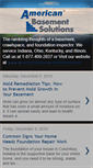 Mobile Screenshot of basementsolutions.blogspot.com