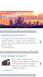 Mobile Screenshot of encaminoacanada.blogspot.com