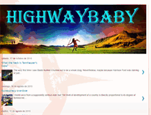 Tablet Screenshot of highwaybaby.blogspot.com