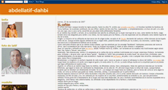 Desktop Screenshot of abdellatif-dahbi.blogspot.com