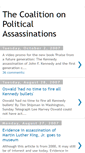 Mobile Screenshot of coalitiononpoliticalassassinations.blogspot.com