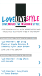 Mobile Screenshot of lovelivestyle.blogspot.com