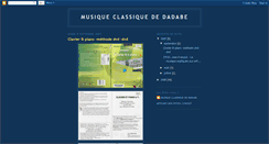 Desktop Screenshot of dadabemusiclassic.blogspot.com