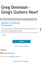Mobile Screenshot of gregsguttersnow.blogspot.com