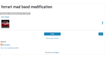 Tablet Screenshot of ferrarimadbaodmodification.blogspot.com