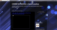 Desktop Screenshot of orbesonoraclasificados.blogspot.com
