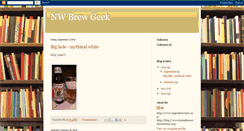 Desktop Screenshot of nwbrewgeek.blogspot.com