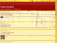 Tablet Screenshot of catch-the-bus.blogspot.com