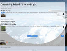 Tablet Screenshot of connectingfriendssaltandlight.blogspot.com