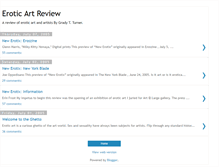 Tablet Screenshot of eroticartreview.blogspot.com
