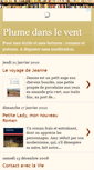 Mobile Screenshot of plumedanslevent.blogspot.com