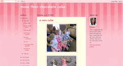 Desktop Screenshot of morethanchocolatecake.blogspot.com