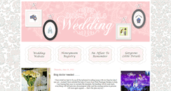 Desktop Screenshot of disneygirlswedding.blogspot.com