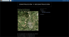 Desktop Screenshot of deconstrublog.blogspot.com