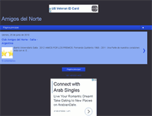Tablet Screenshot of amigosdelnortesalta.blogspot.com