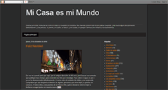 Desktop Screenshot of micasaesmimundo.blogspot.com