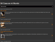 Tablet Screenshot of micasaesmimundo.blogspot.com