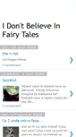 Mobile Screenshot of idonotbelieveinfairytales.blogspot.com