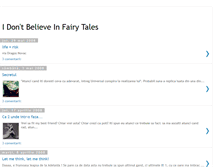 Tablet Screenshot of idonotbelieveinfairytales.blogspot.com
