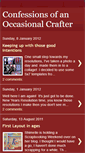 Mobile Screenshot of occasionalcrafter.blogspot.com
