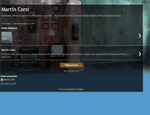 Tablet Screenshot of martincorsi.blogspot.com
