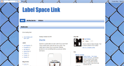 Desktop Screenshot of labelspacelink.blogspot.com