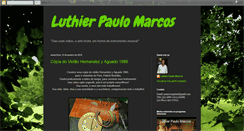 Desktop Screenshot of luthierpaulomarcos.blogspot.com