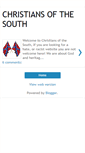 Mobile Screenshot of christiansofthesouth.blogspot.com