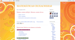 Desktop Screenshot of cch-matematicas-sk.blogspot.com