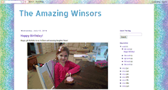 Desktop Screenshot of amazingwinsors.blogspot.com