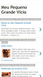 Mobile Screenshot of meupequenograndevicio.blogspot.com