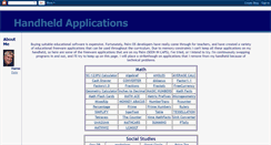 Desktop Screenshot of handheldapplications.blogspot.com